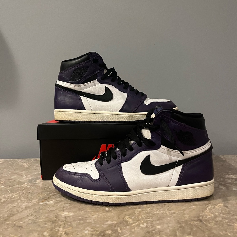 Jordan 1 retro high - court purple